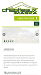Mobile Screenshot of chapiteauxmaska.com